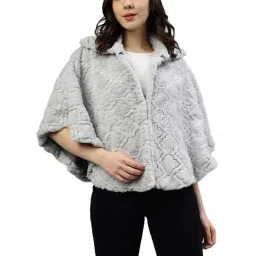 Elle Grey Self Pattern Jacket-picture-23