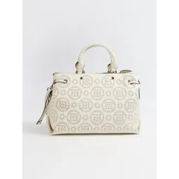 Elle Ivory Logo Handbag-picture-12