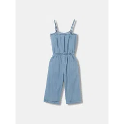Elle Kids Blue Cotton Jumpsuit image 2