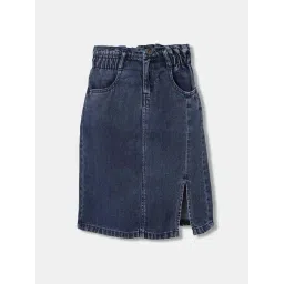 Elle Kids Blue Cotton Skirt-picture-27