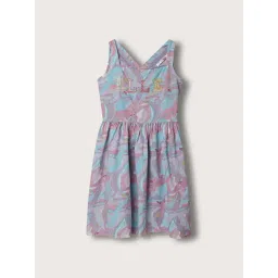 Elle Kids Multicolor Cotton Printed Dress-picture-45