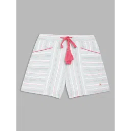 Elle Kids Multicolor Striped Shorts-picture-47