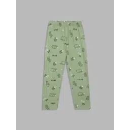 Elle Kids Olive Printed Leggings-picture-20