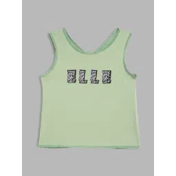 Elle Kids Olive Printed T-Shirt-picture-22