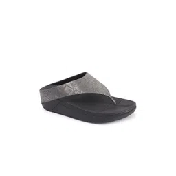 ELLE Textured thong Wedges-picture-16