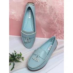 ELLE Women Blue Loafers-picture-32