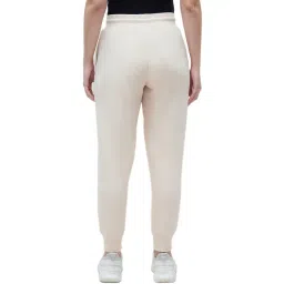 ELLE Women Cream Blended Solid Sweatpant image 2