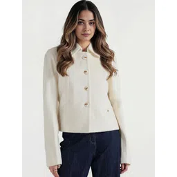 ELLE Women Denim Jacket with Patchwork-picture-35