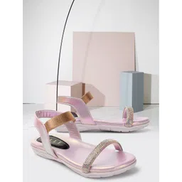 ELLE Women Embellished Open Toe Flats-picture-10