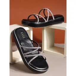 ELLE Women Embellished Party Platform Sandals-picture-30
