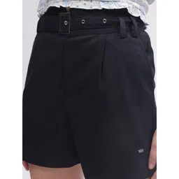 ELLE Women High-Rise Relaxed Fit Shorts image 5