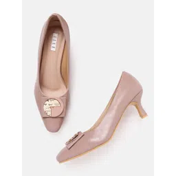 ELLE Women Metal Detail Slim Heel Pumps-picture-40