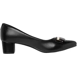 elle Women Pointed Toe Pump with Buckle Detail-picture-26