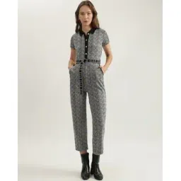 elle Women Printed Jumpsuit with Waistbelt-picture-34