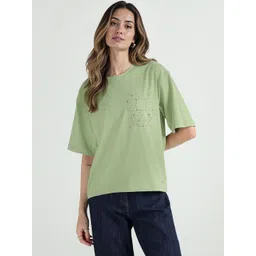 ELLE Women Printed T-shirt-picture-39