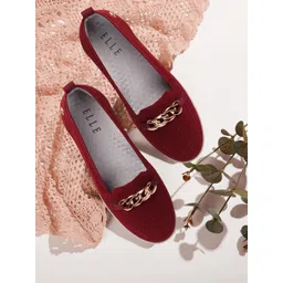 ELLE Women Solid Loafers-picture-28
