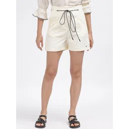 ELLE Women Striped Loose Fit Technology Shorts-picture-40