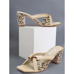 Elle Women's Beige Casual Sandals-picture-33