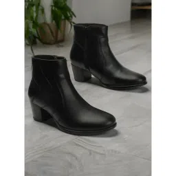 Elle Women's Black Casual Boots-picture-25