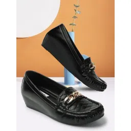 Elle Women's Black Casual Loafer-picture-29