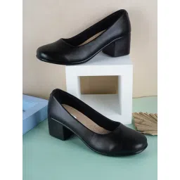 Elle Women's Black Casual Pumps-picture-42