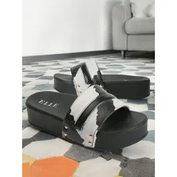 Elle Women's Black Casual Sandals-picture-47