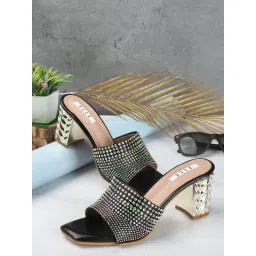 Elle Women's Black Ethnic Sandals-picture-20