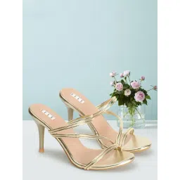 Elle Women's Gold Casual Stilettos-picture-29