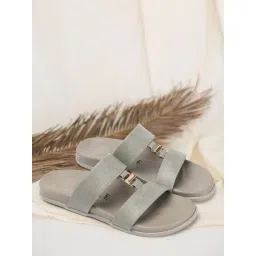 Elle Women's Grey Casual Sandals-picture-30