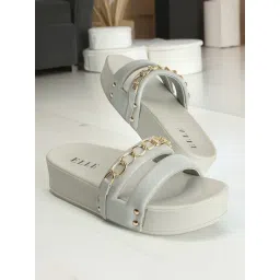 Elle Women's Grey Casual Sandals-picture-45