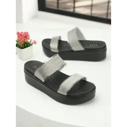 Elle Women's Grey Casual Sandals-picture-30