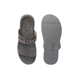 Elle Women's Grey Casual Sandals image 4