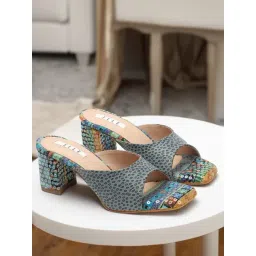 Elle Women's Grey Casual Sandals image 1