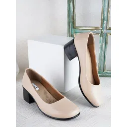 Elle Women's Nude Casual Pumps-picture-11
