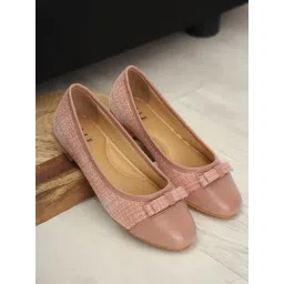 Elle Women's Nude Flat Ballets-picture-23