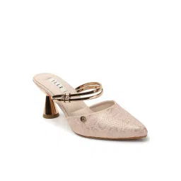 Elle Women's Nude Mule Shoes image 3