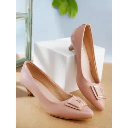 Elle Women's Peach Casual Pumps-picture-46