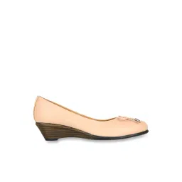 Elle Women's Peach Wedge Pumps-picture-29