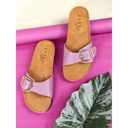 Elle Women's Purple Casual Sandals-picture-39