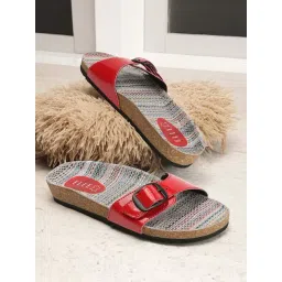 Elle Women's Red Casual Sandals-picture-35