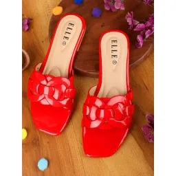 Elle Women's Red Casual Sandals-picture-39