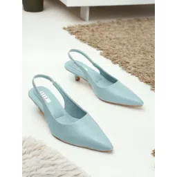 Elle Women's Sky Blue Sling Back Sandals-picture-36