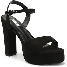 elle Women's Stylish and Elegant High Block Heels Fashion sandals-picture-14