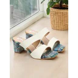 Elle Women's White Casual Sandals-picture-20