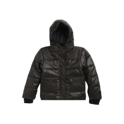 Elle Kids Black Regular Fit Jacket-picture-20
