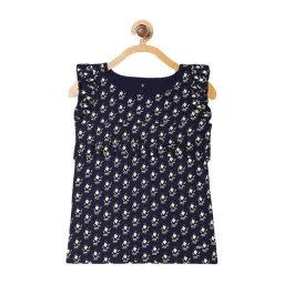 Elle Kids Blue Cotton Printed Top-picture-19