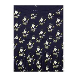 Elle Kids Blue Cotton Printed Top image 3