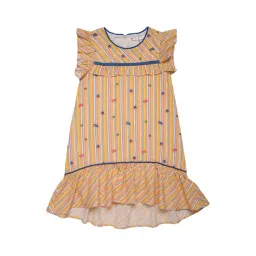 Elle Kids Multicolor Cotton Printed Dress-picture-27