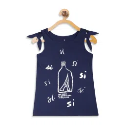Elle Kids Navy Printed Top-picture-12