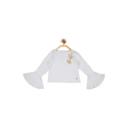 Elle Kids Off White Cotton Top-picture-16